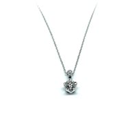 Collier Amin Luxury Femme in Or blanc Diamante 0.42 Ct ROP40PBROB - ROP40PBROB